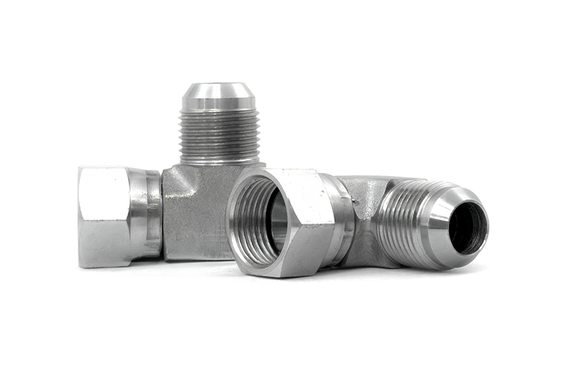 UNF ADAPTER / 90º BSP