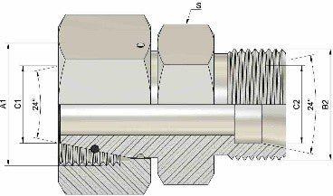 RAVAN METRIČKI KONEKTOR
