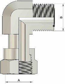 90º ORFS CONNECTOR