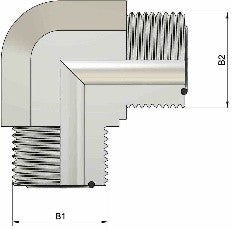 90º ORFS CONNECTOR