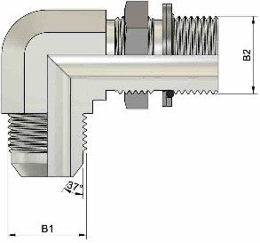 90º UNF CONNECTOR