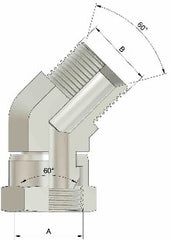 45º BSP CONNECTOR