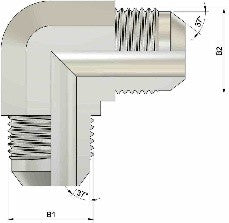 90º UNF CONNECTOR