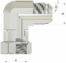 90º UNF CONNECTOR