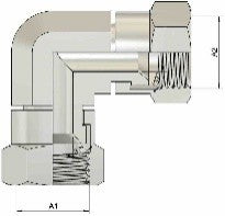 90º UNF CONNECTOR