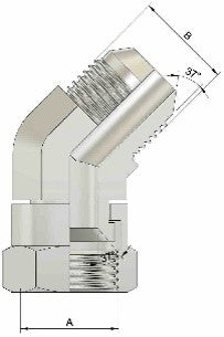 45º UNF CONNECTOR