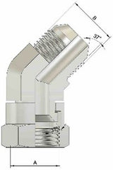 45º UNF CONNECTOR