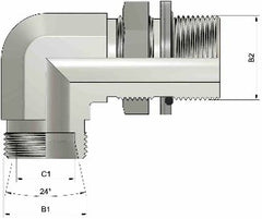 90º METRIČKI CONNECTOR