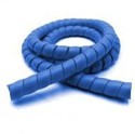 Plava PVC spiralna zaštita za creva